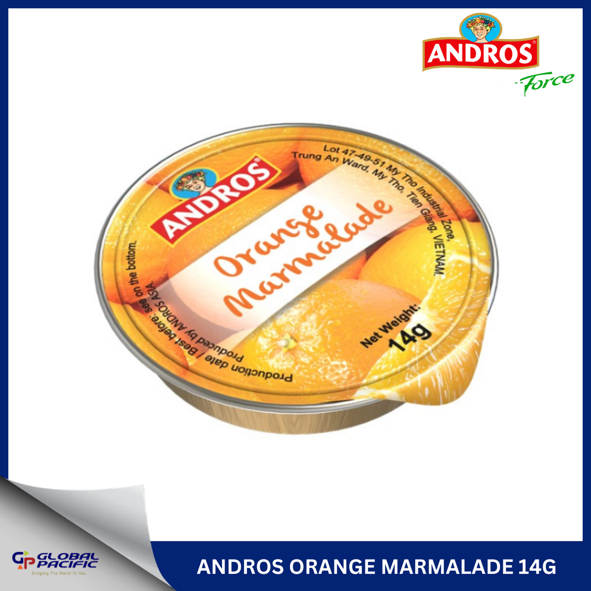 ANDROS ORANGE MARMALADE 14G
