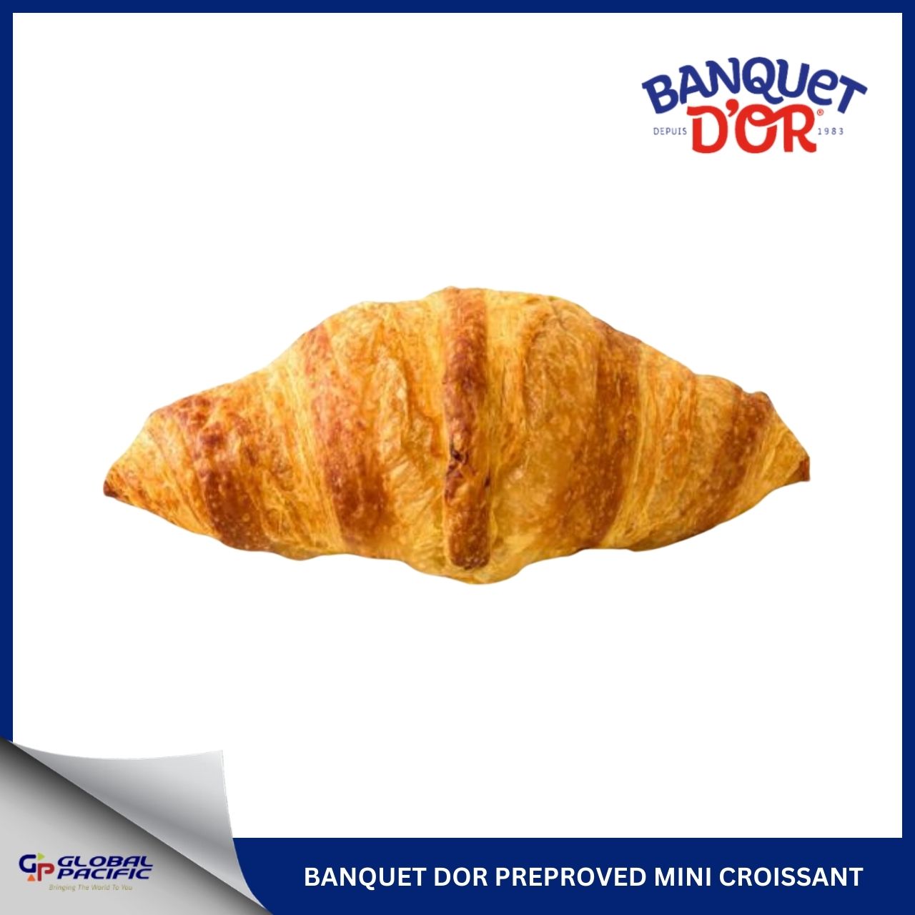 BANQUET DÓR PREPROVED MINI CROISSANT 30GX200