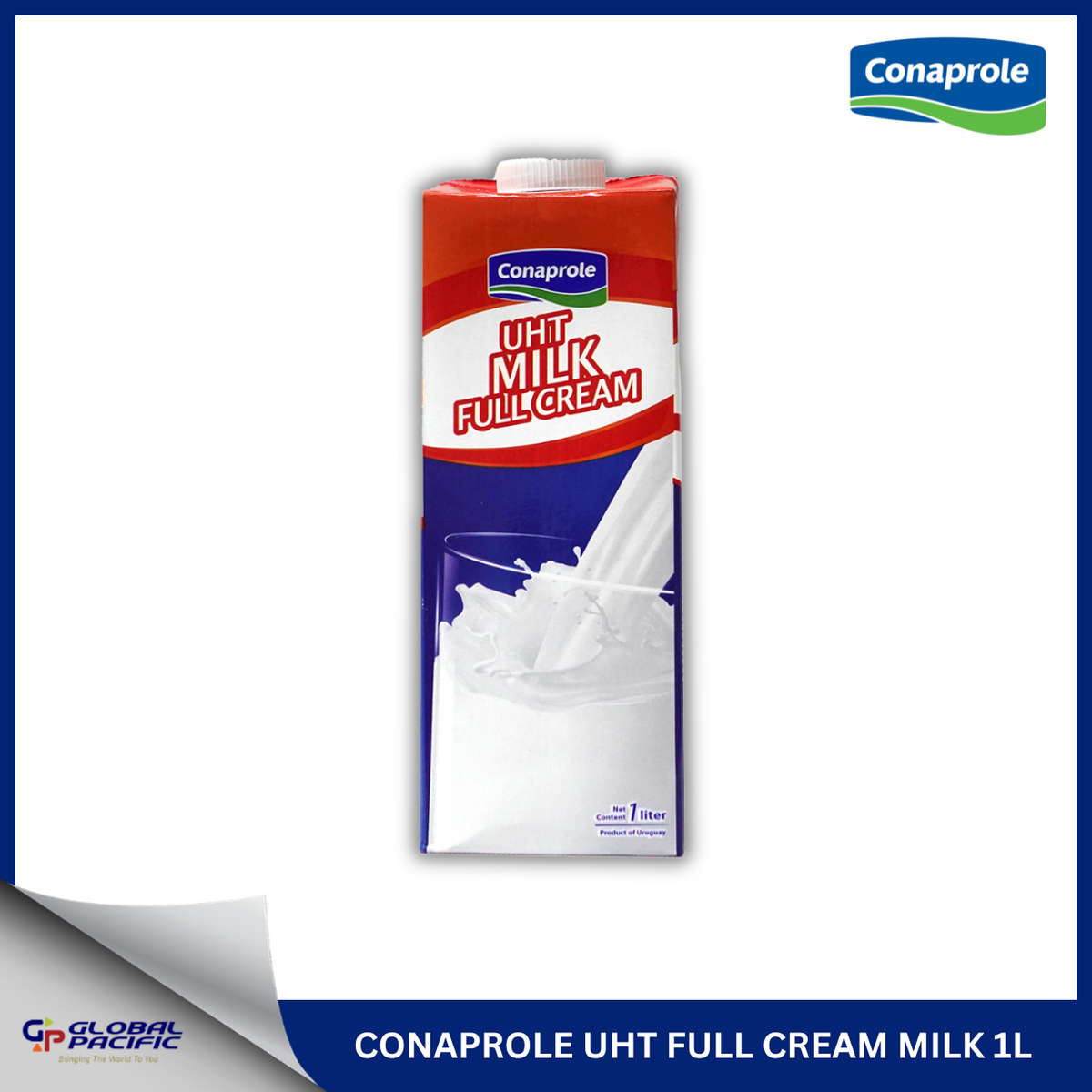 CONAPROLE UHT FULL CREAM MILK 1LX12