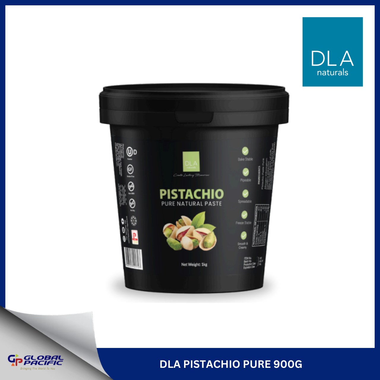 DLA PISTACHIO PURE 900G