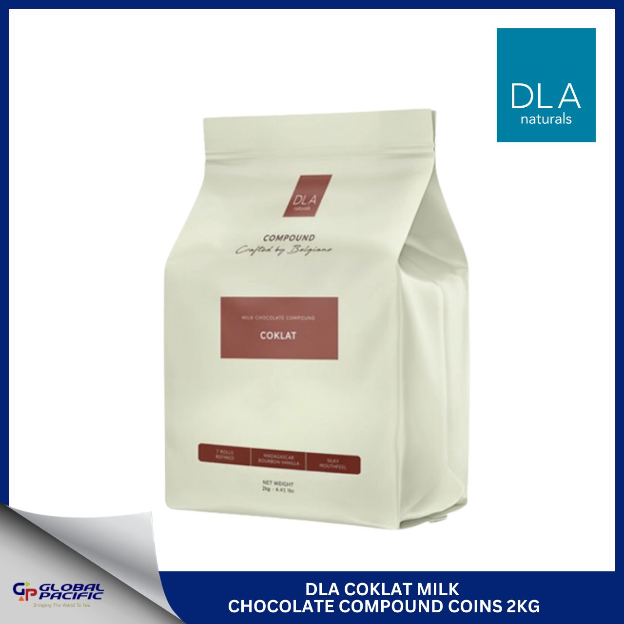 DLA COMPOUND COKLAT MILK 2KG