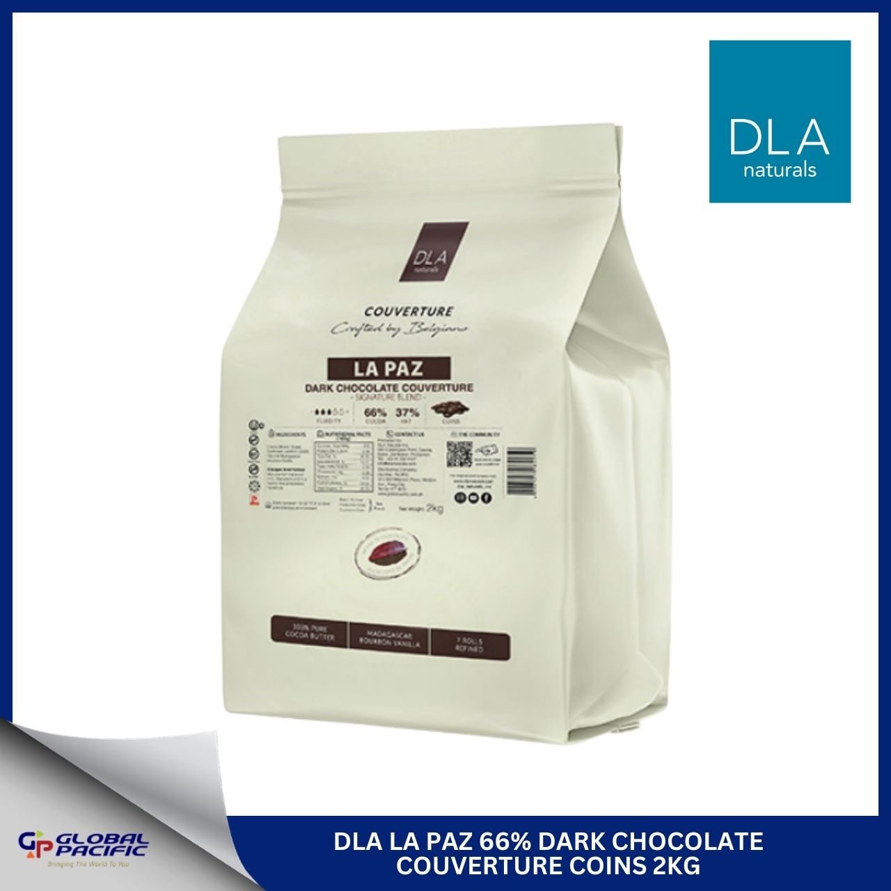 DLA DARK COUVERTURE LA PAZ 66% 2KG