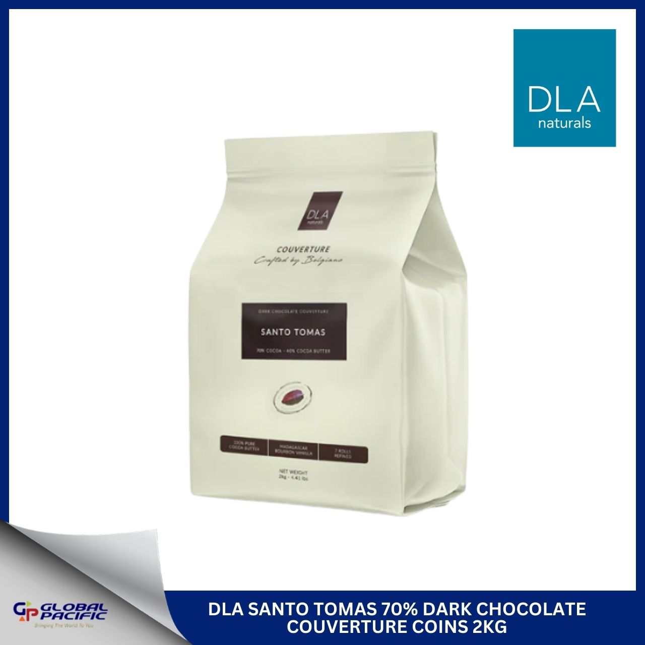 DLA DARK COUVERTURE SANTO TOMAS 70% 2KG