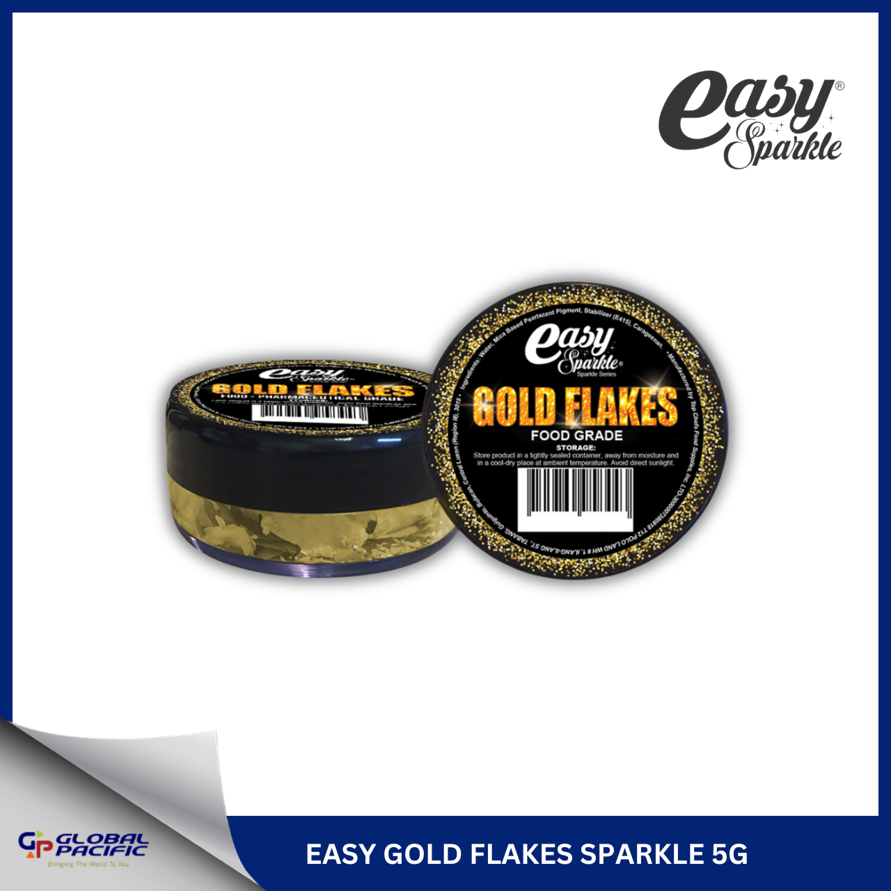 EASY GOLD FLAKES SPARKLE 5G