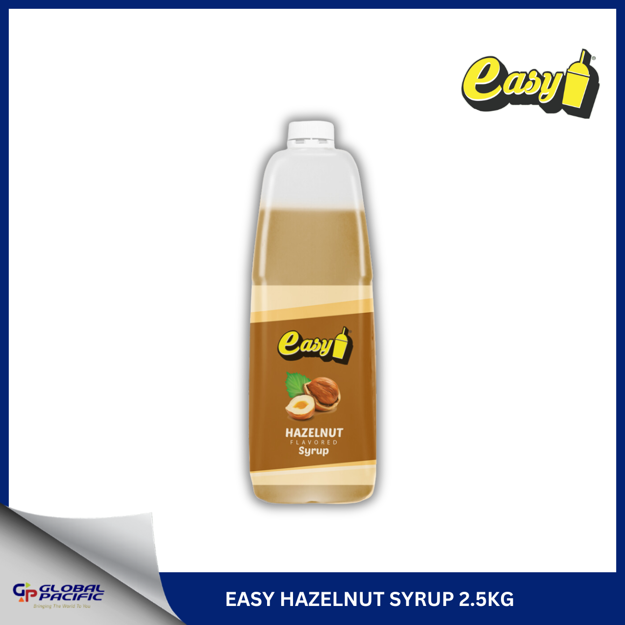 EASY HAZELNUT SYRUP 2.5KG