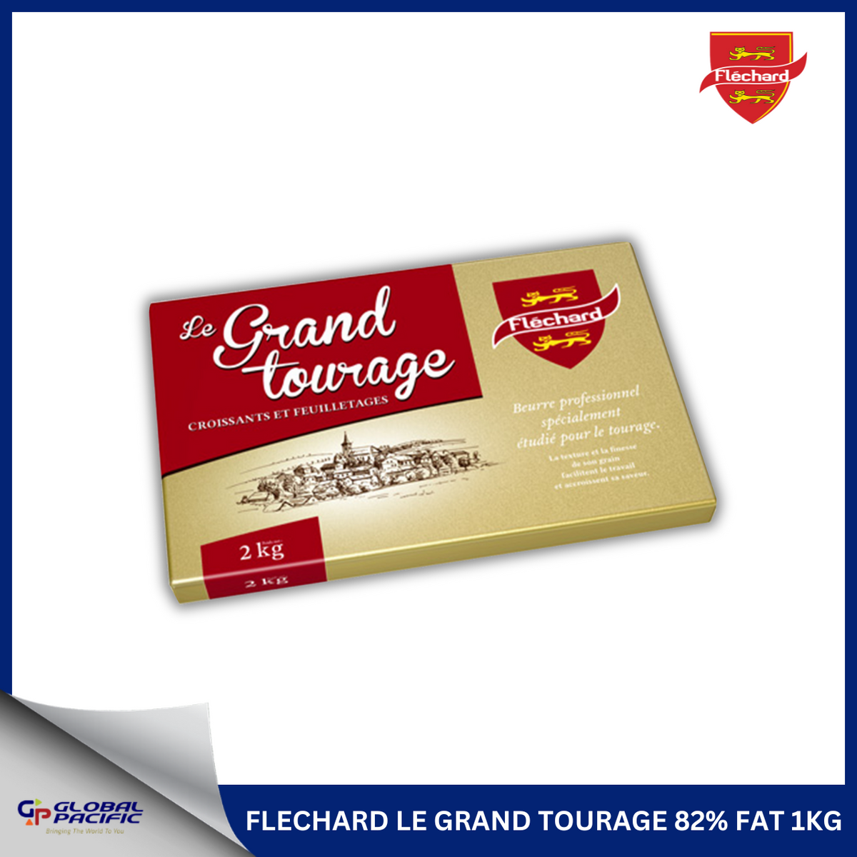 FLECHARD LE GRAND TOURAGE 82% FAT 1KG - 70% - 11.01.26