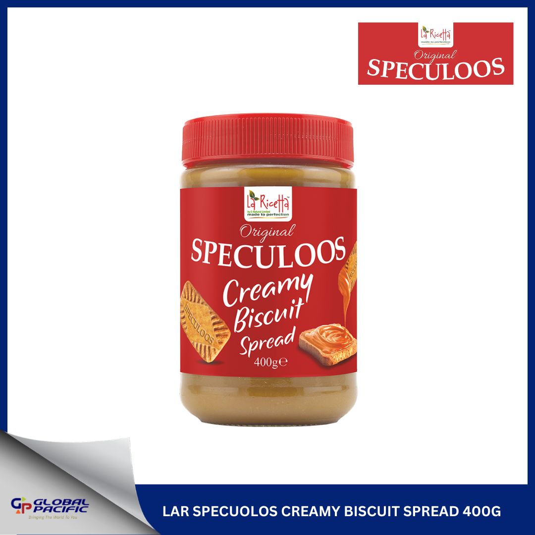 LA RICETTA SPECULOOS CREAMY BISCUIT SPREAD 400G (CEBU ONLY)
