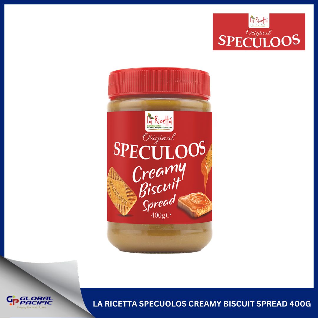 LA RICETTA SPECULOOS CREAMY BISCUIT SPREAD 400G