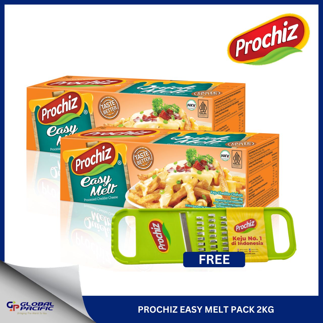BUY 2 PROCHIZ FREE CHEESE GRATER (MNL ONLY)