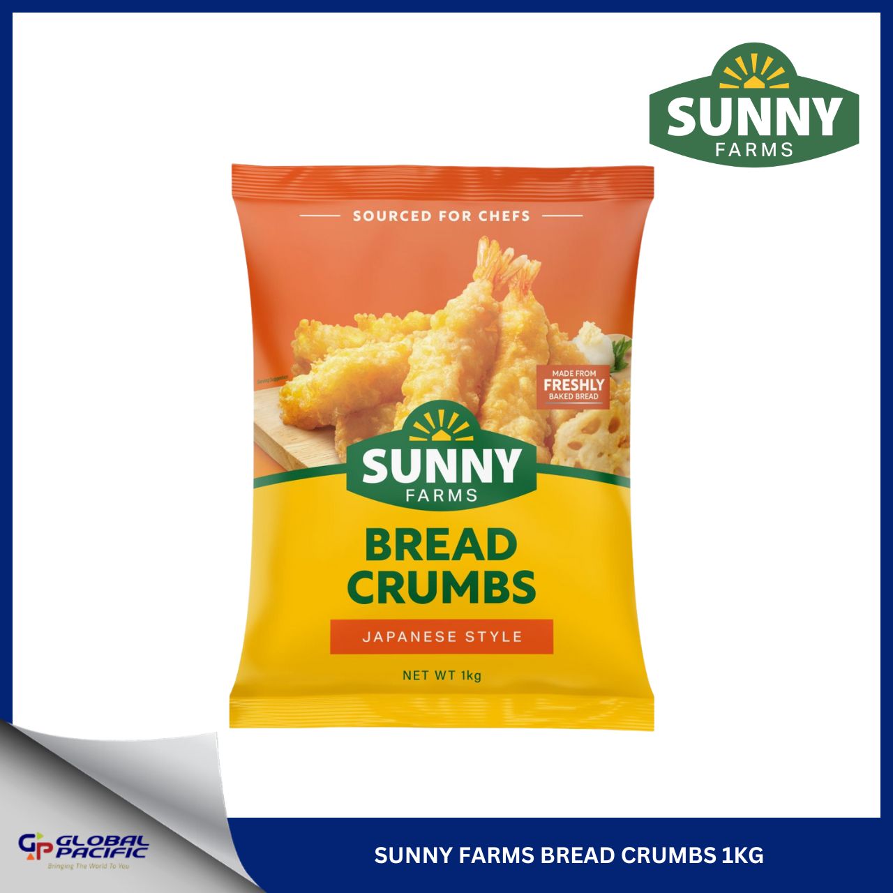 SUNNY FARMS BREAD CRUMBS-JAPANESE STYLE 1KG