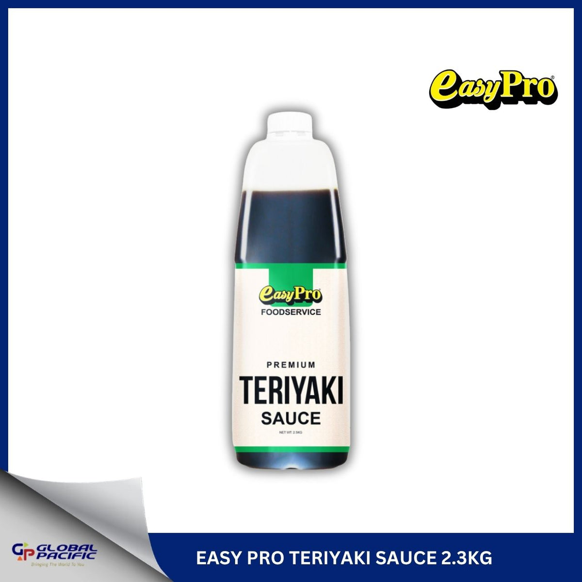 EASY PRO TERIYAKI SAUCE 2.3KG- 50% - 12.12.26