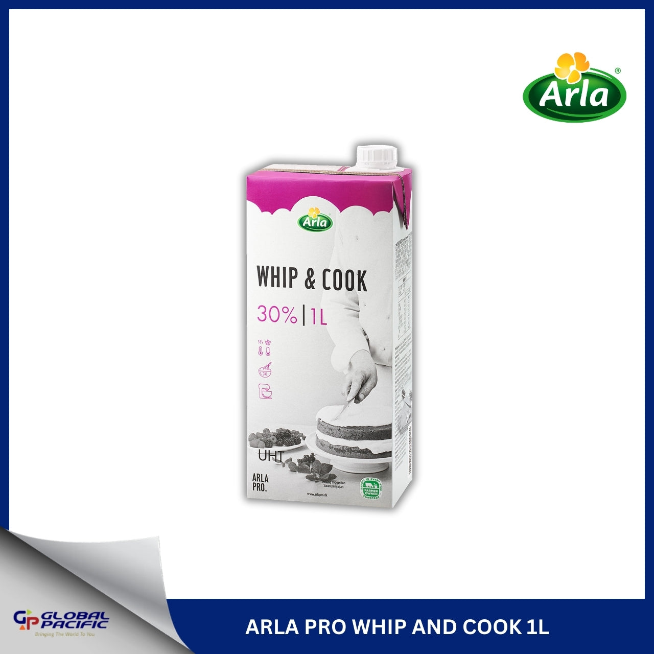 ARLA PRO WHIP AND COOK 1L