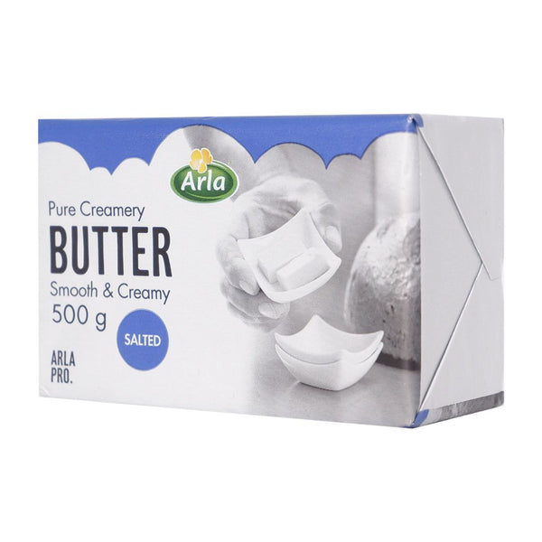 ARLA PRO PURE CREAM BUTTER SALTED 500G