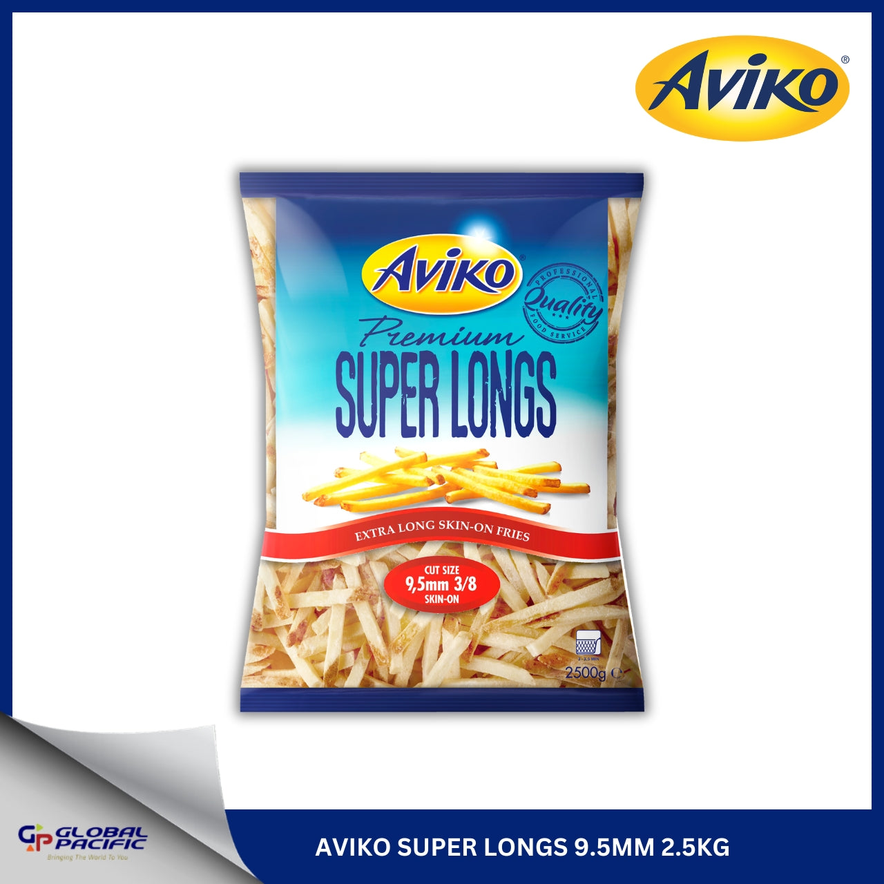 AVIKO SUPERLONG 9.5MM 3/8 2.5KG