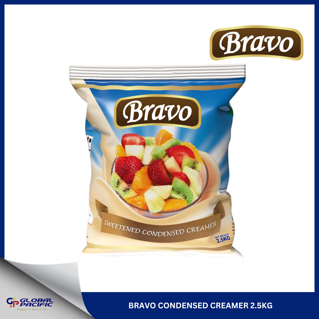 BRAVO SWEETENED CONDENSED CREAMER 2KG