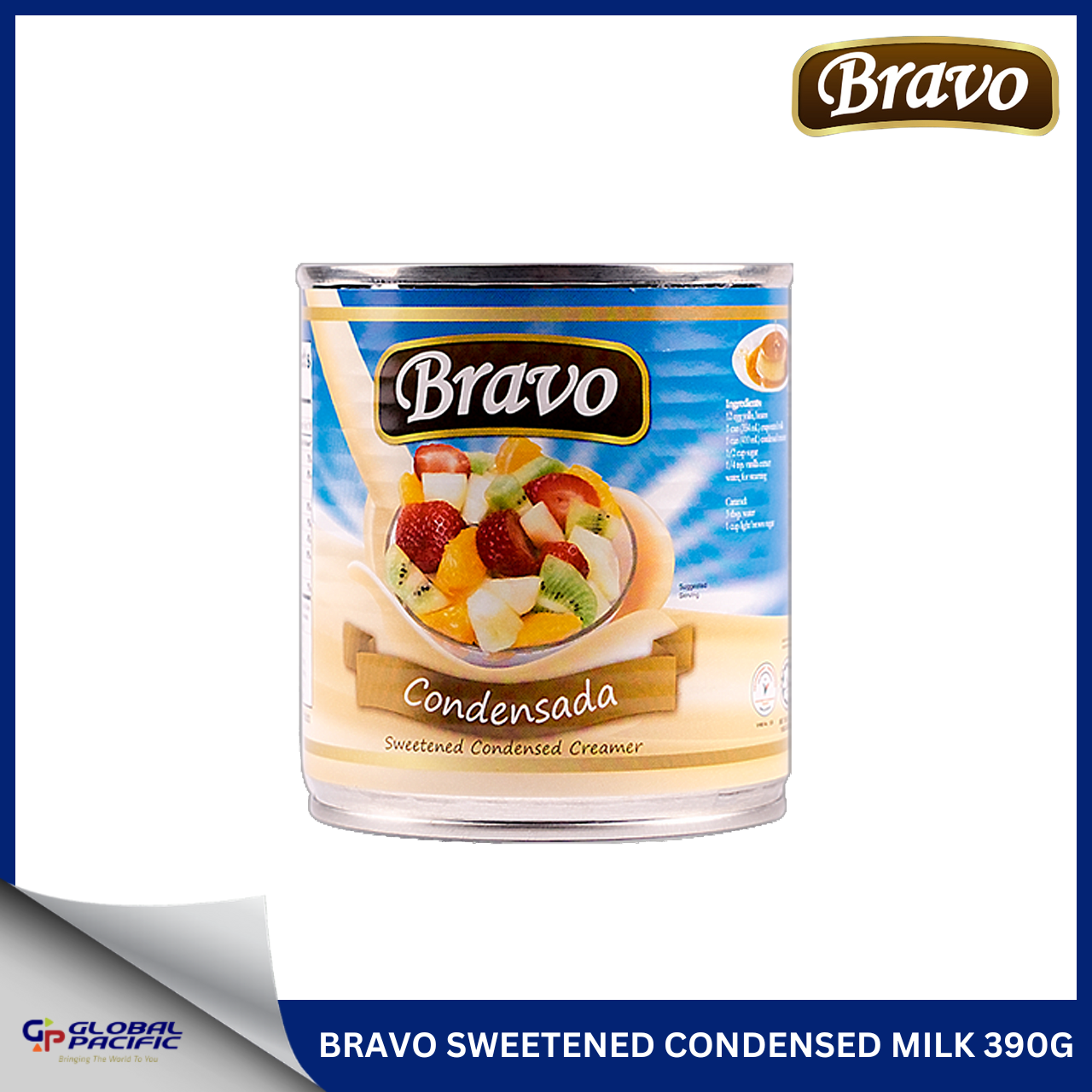 BRAVO SWEETENED CONDENSED MILK