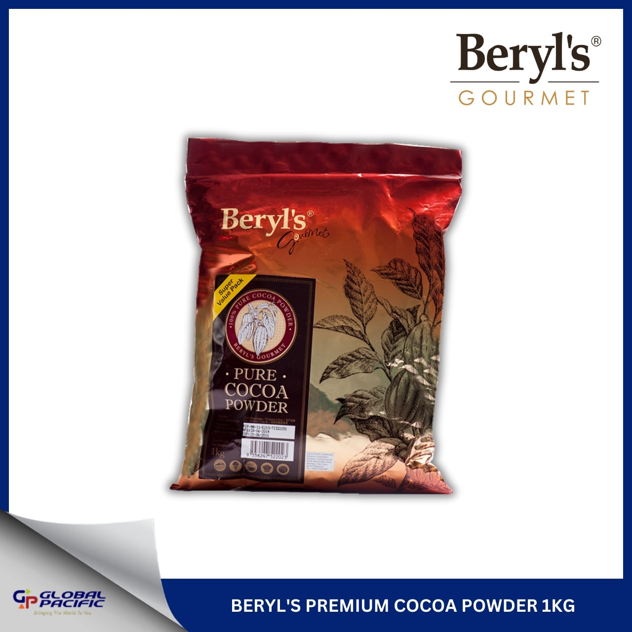 BERYLS PREMIUM COCOA POWDER 1KG