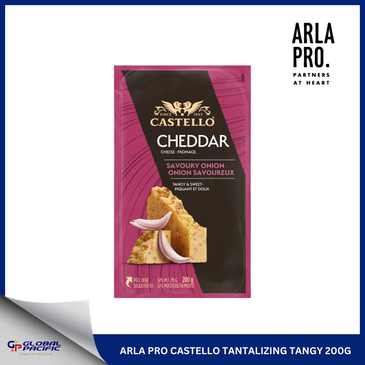 CASTELLO TANTALIZING TANGY 200G.