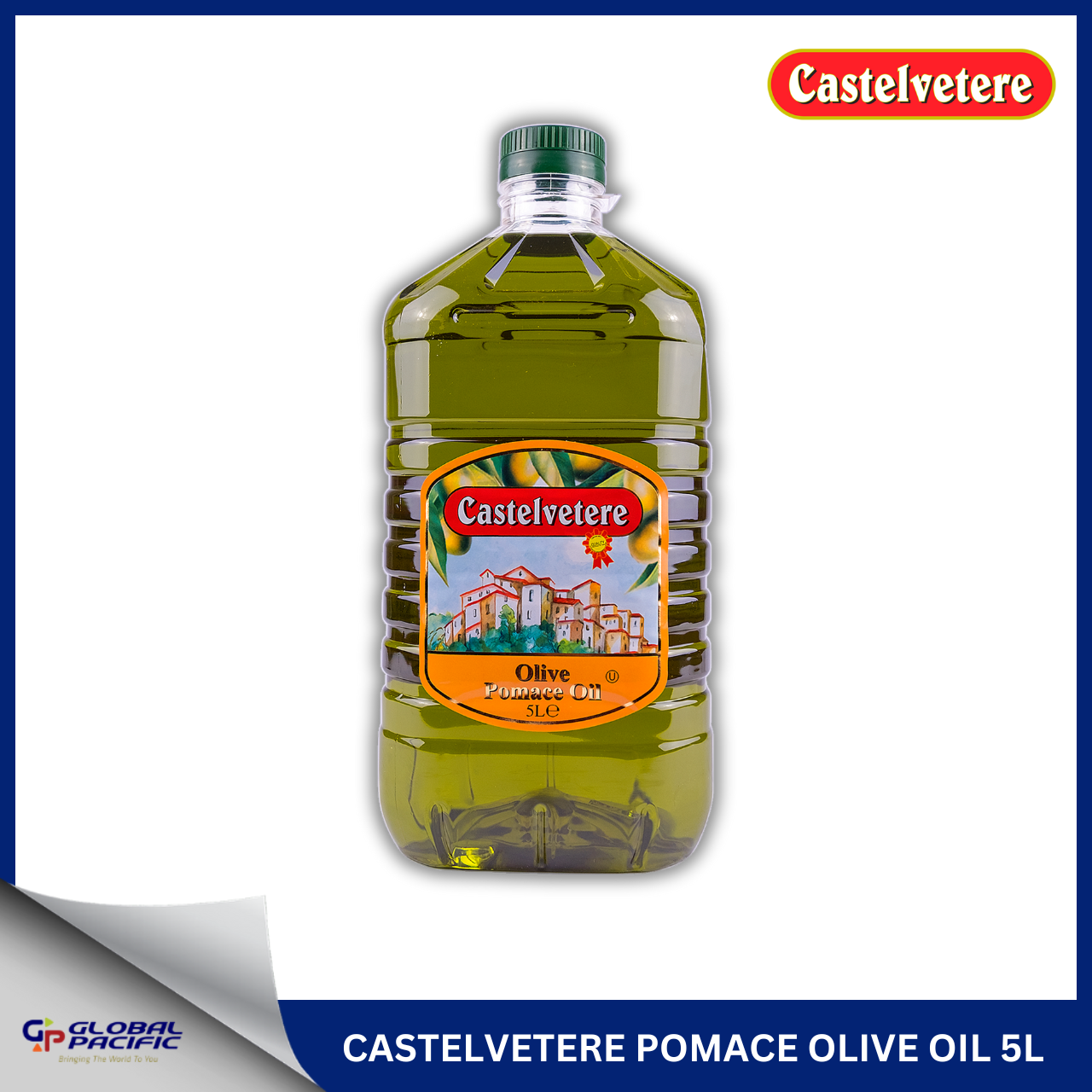 CASTELVETERE POMACE OLIVE OIL 5L