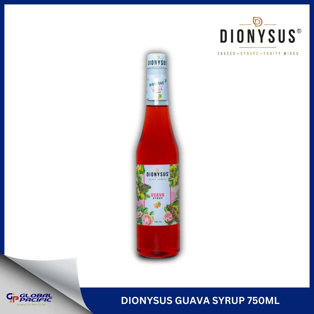 DIONYSUS GUAVA SYRUP 750ML