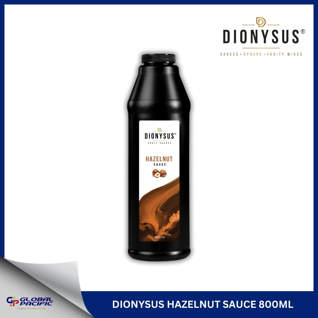 DIONYSUS HAZELNUT SAUCE 800ML