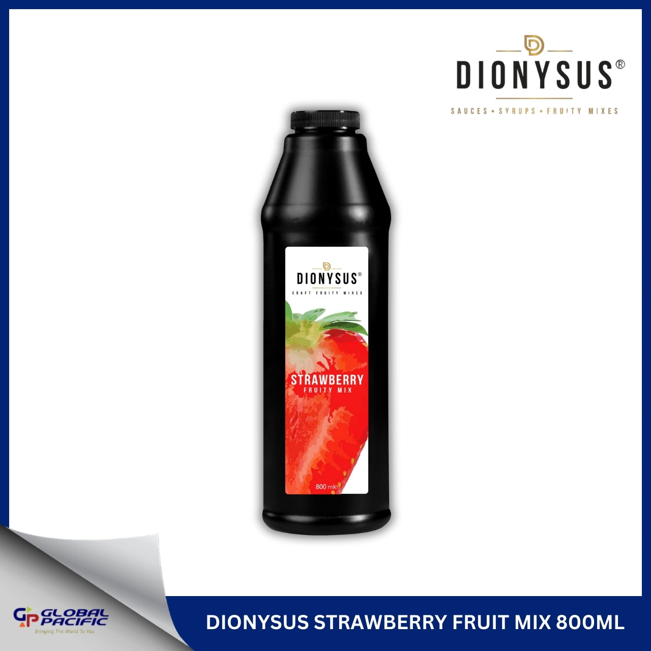 DIONYSUS STRAWBERRY FRUIT MIX 800ML