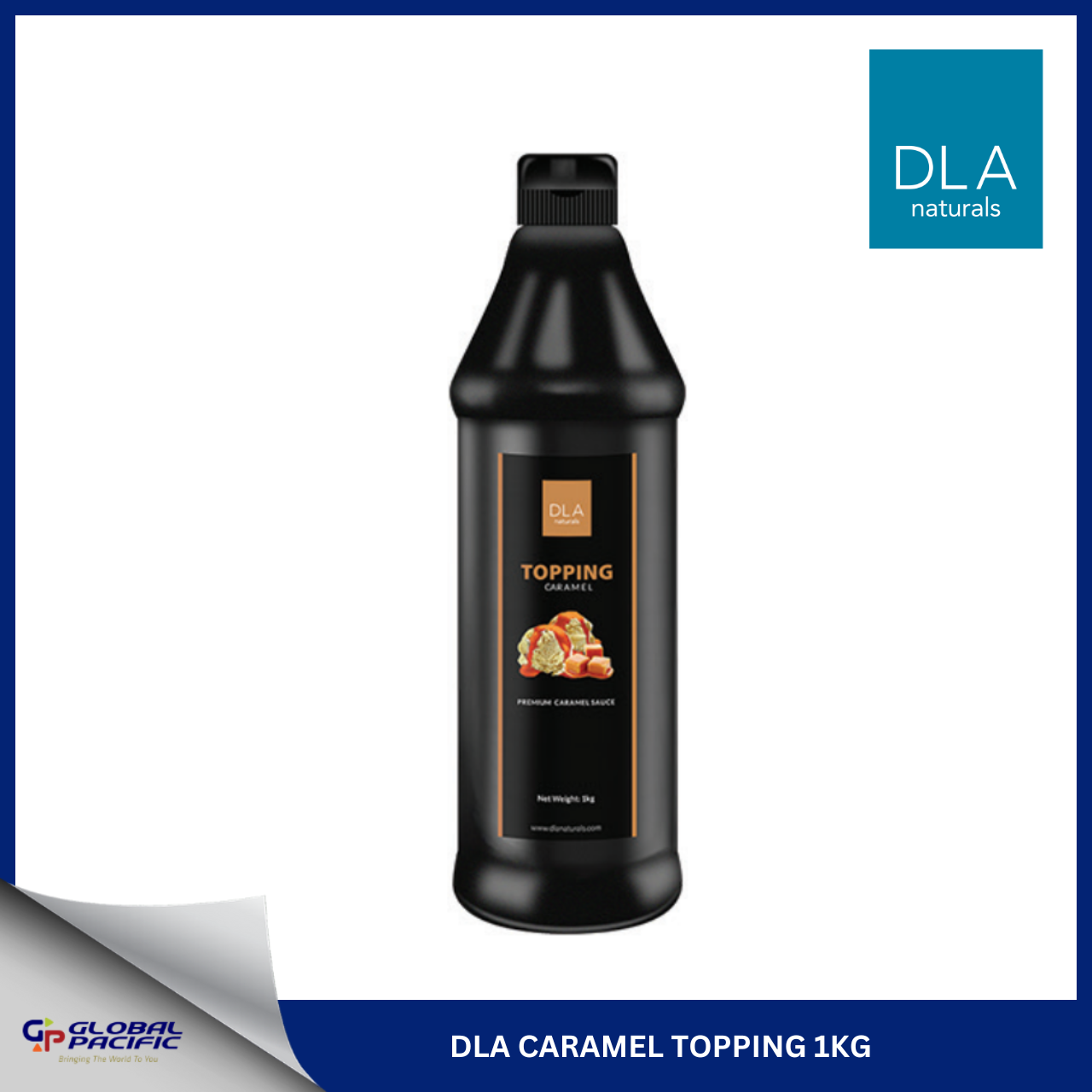 DLA CARAMEL TOPPING 1KG