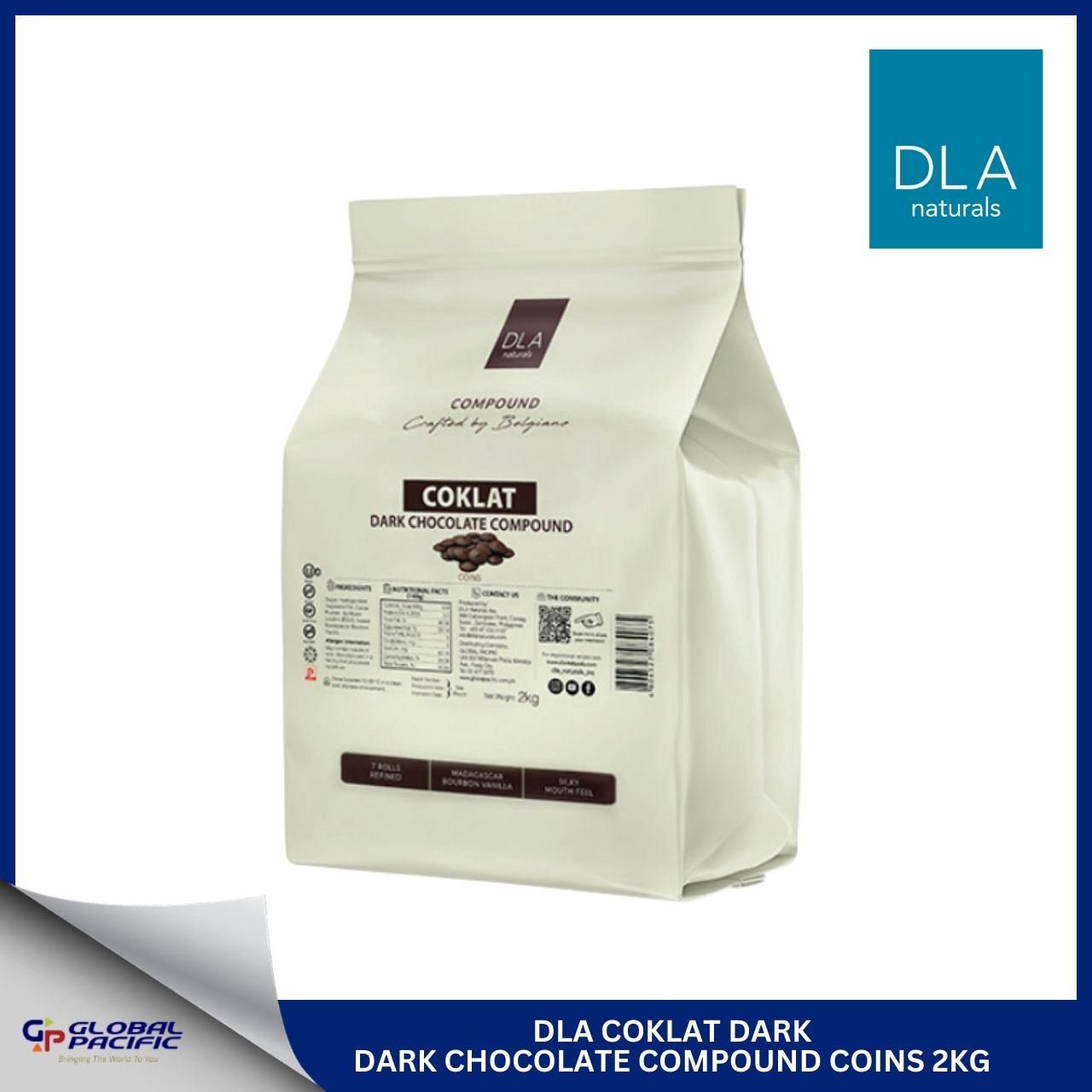 DLA COMPOUND COKLAT DARK 2KG