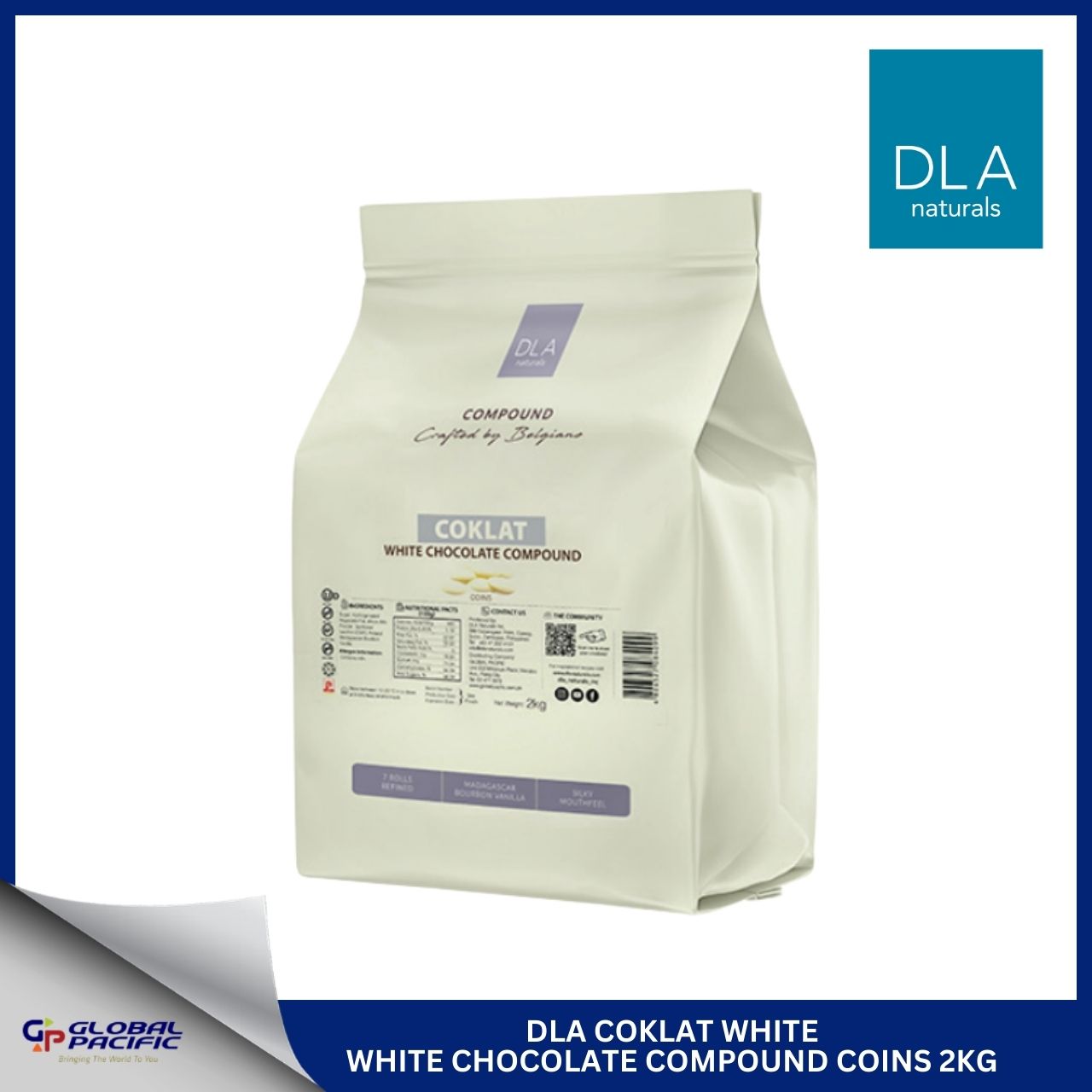 DLA COMPOUND COKLAT WHITE 2KG