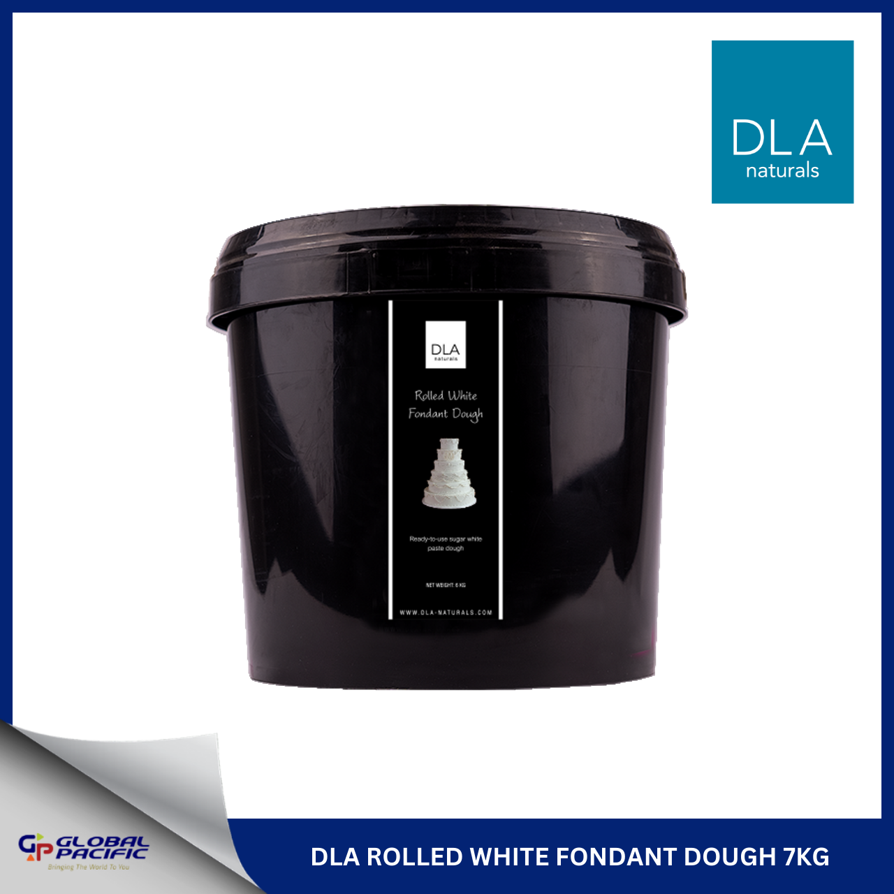 DLA FONDANT DOUGH WHITE