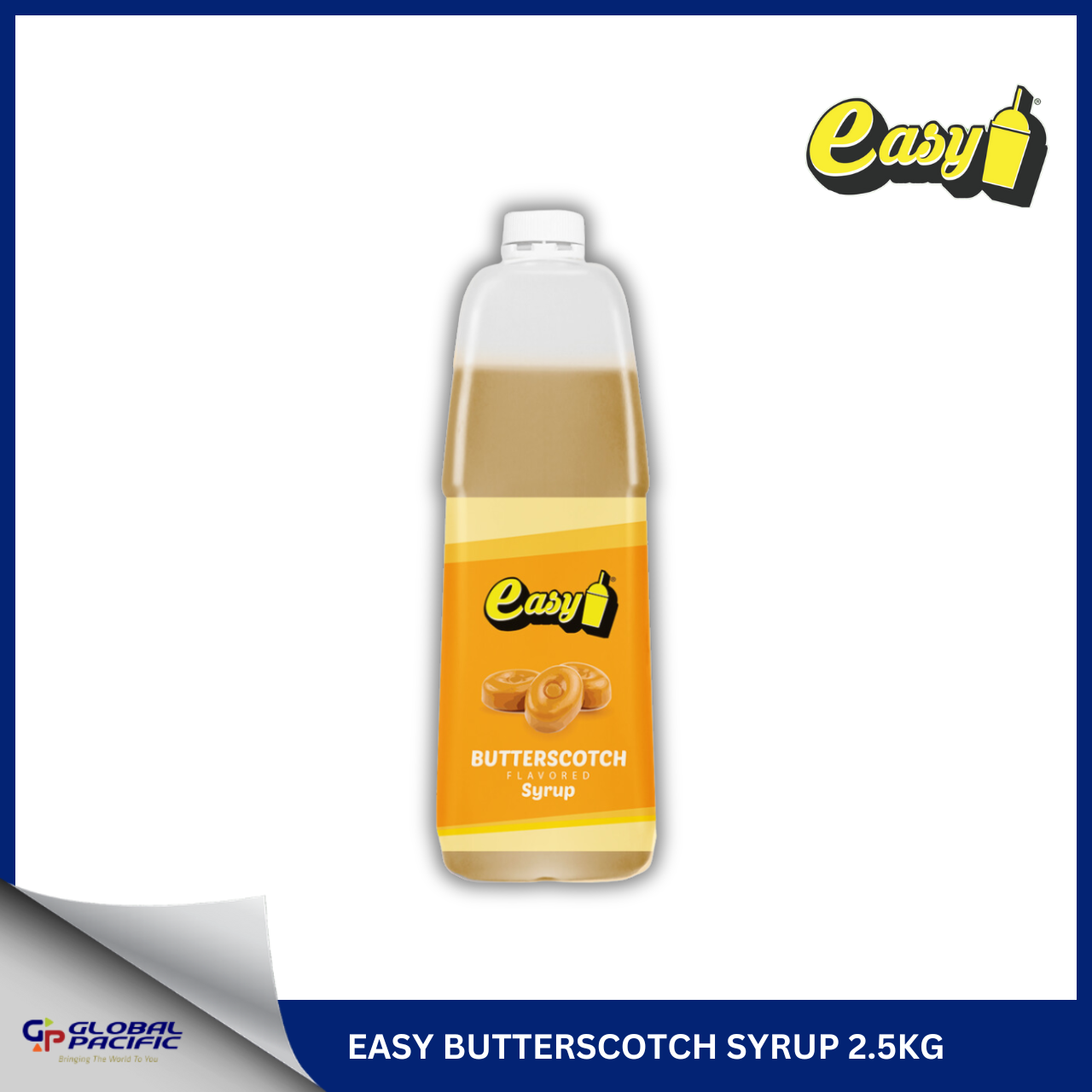 EASY BUTTERSCOTCH SYRUP 2.5KG