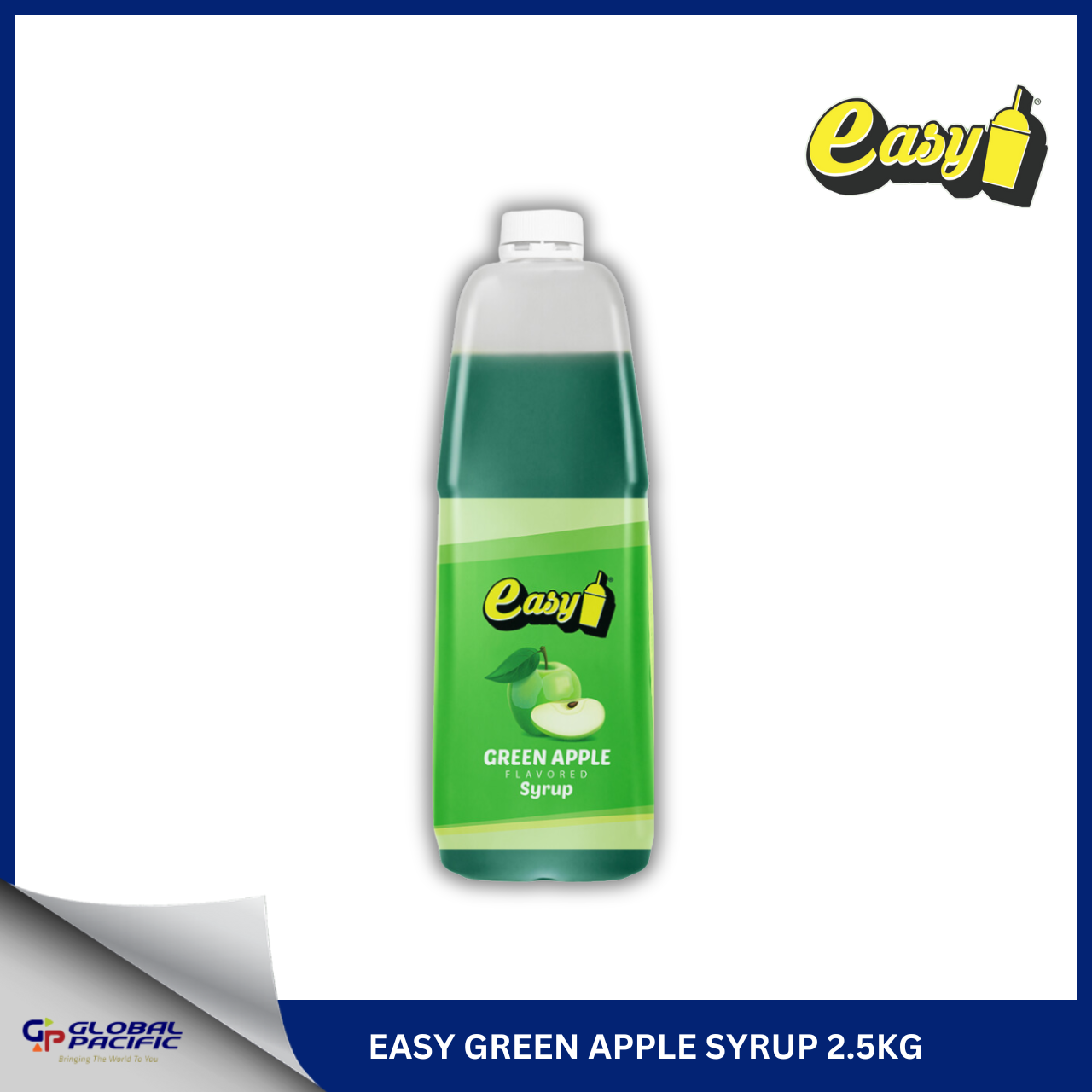 EASY GREEN APPLE SYRUP 2.5KG