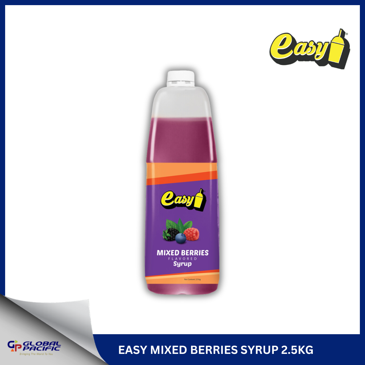 EASY MIXED BERRIES SYRUP 2.5KG