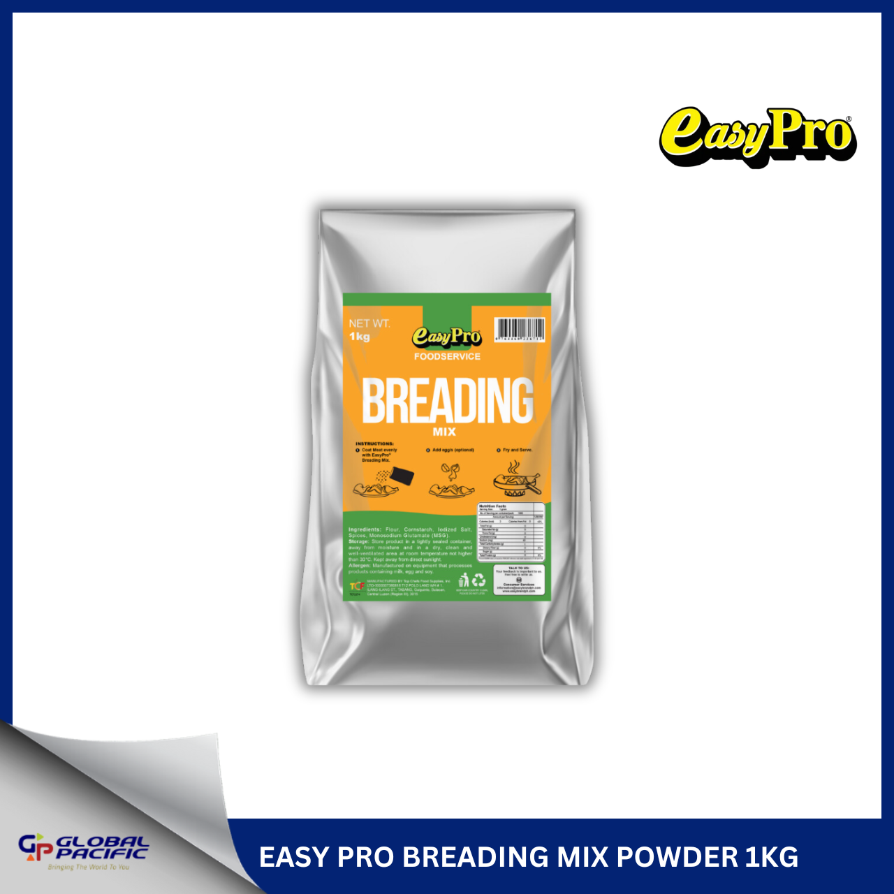 EASY PRO BREADING MIX POWDER 1KG