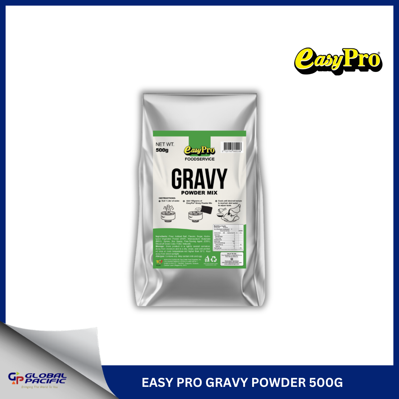 EASY PRO GRAVY POWDER 500G