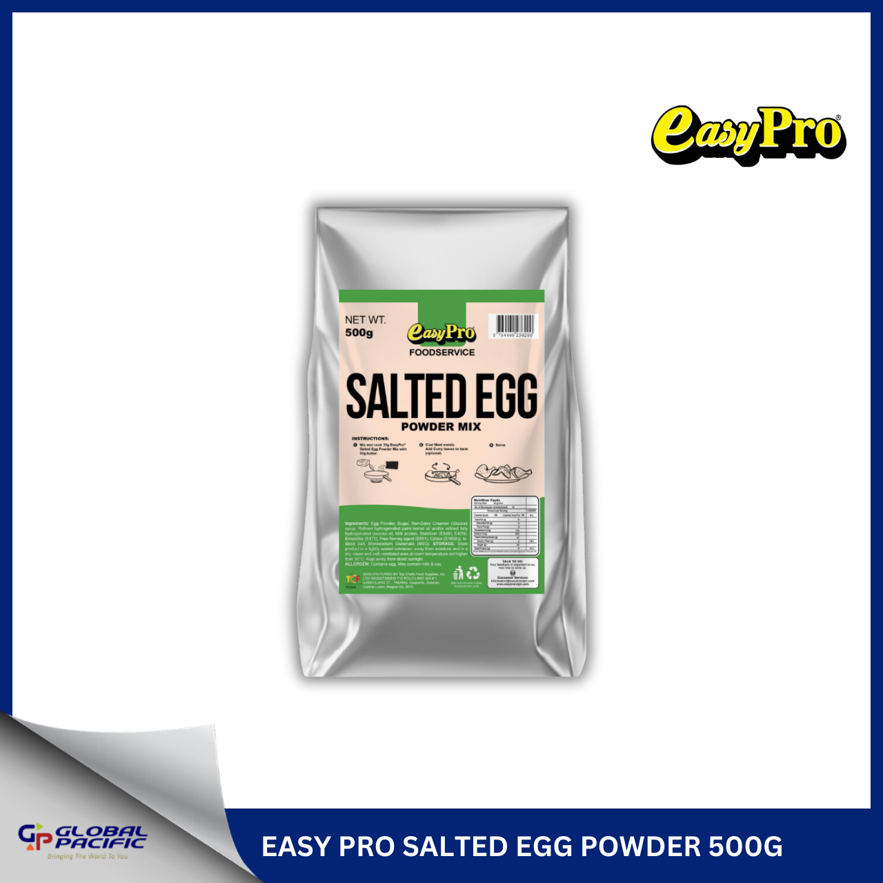 EASY PRO SALTED EGG POWDER 500G