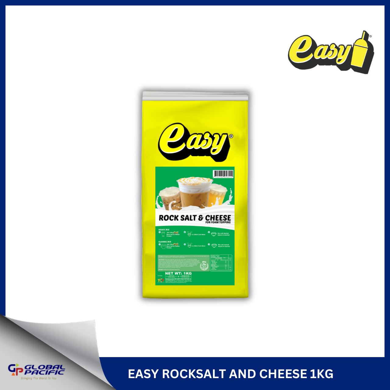 EASY ROCKSALT AND CHEESE 1KG