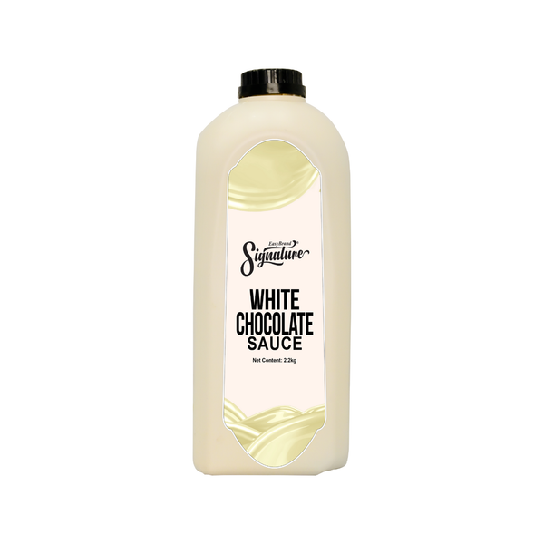 EASY SIGNATURE WHITE CHOCOLATE SAUCE 2.2KG