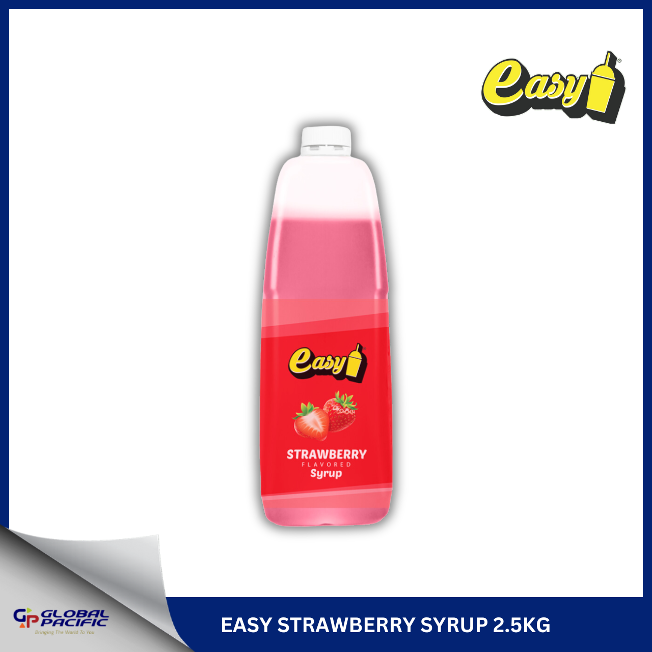 EASY STRAWBERRY SYRUP 2.5KG