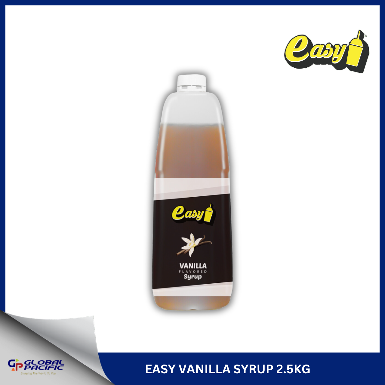 EASY VANILLA SYRUP 2.5KG