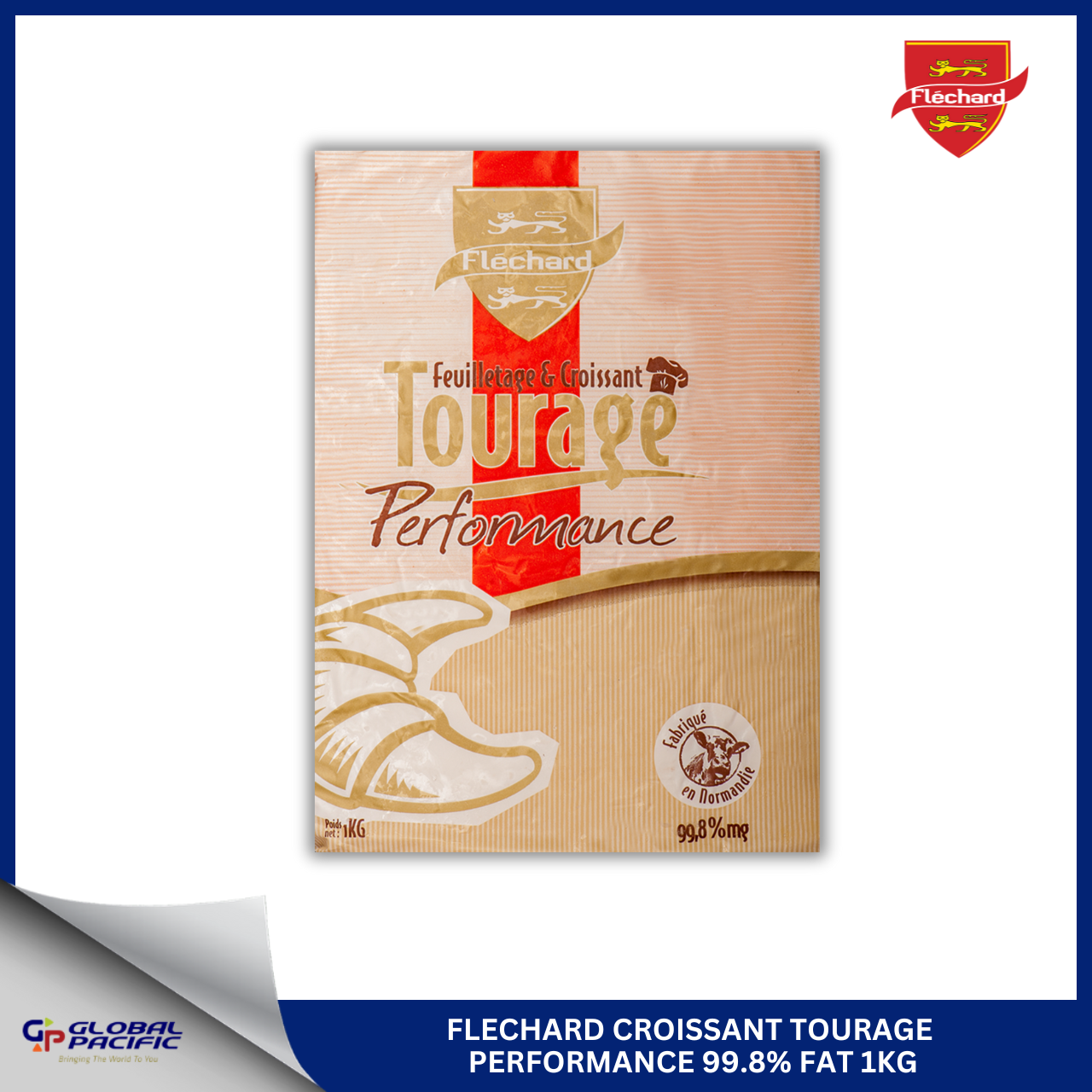 FLECHARD CROISSANT TOURAGE PERFORMANCE 99.8% FAT 1KG