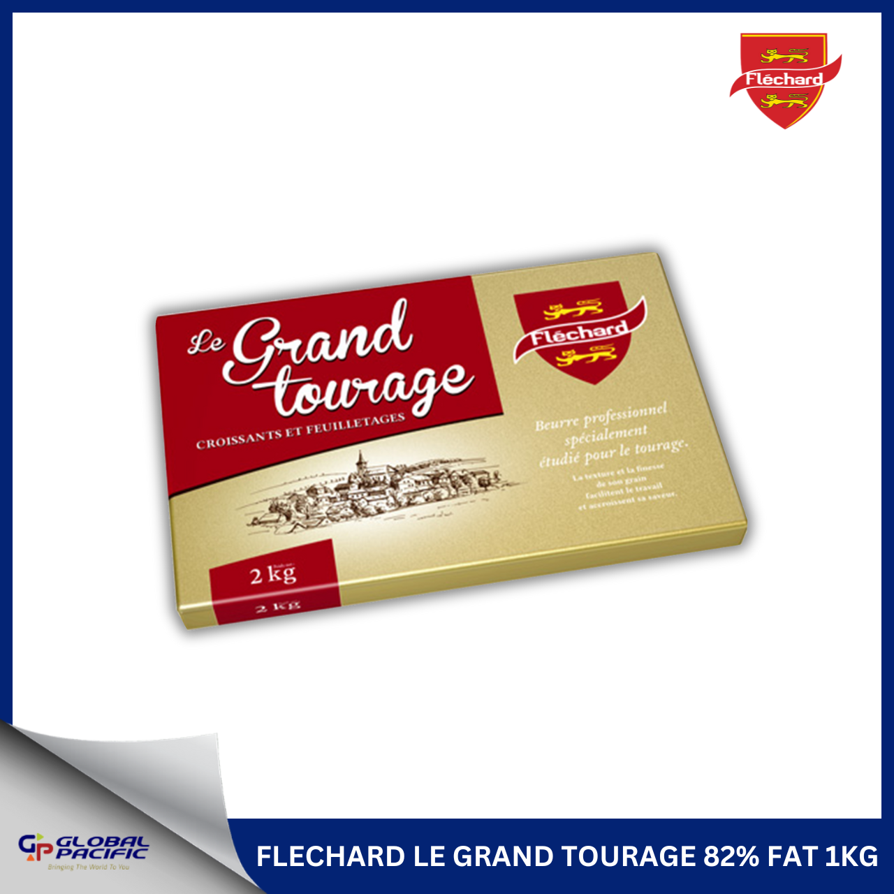 FLECHARD LE GRAND TOURAGE 82% FAT 1KG