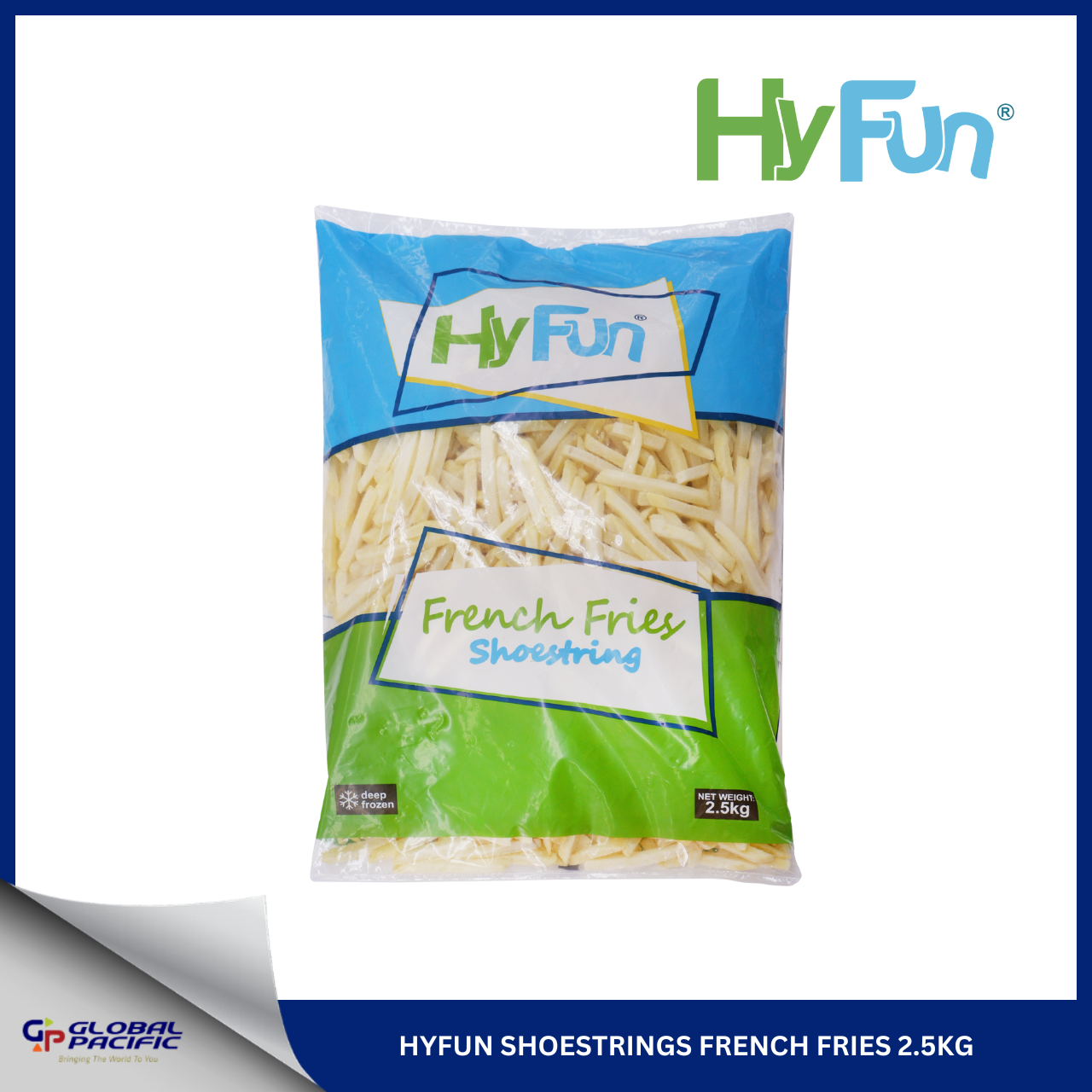 HYFUN SHOESTRING FRIES 2.5KG