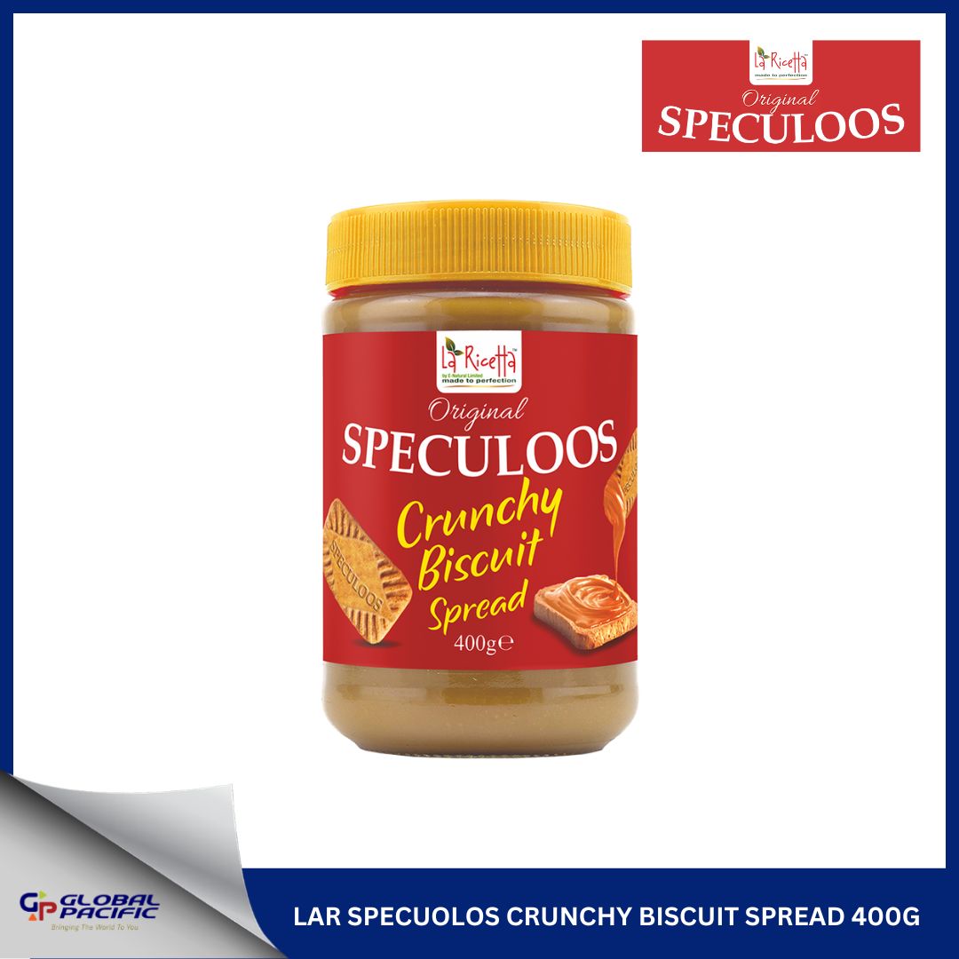 LA RICETTA SPECULOOS CRUNCHY BISCUIT SPREAD 400G