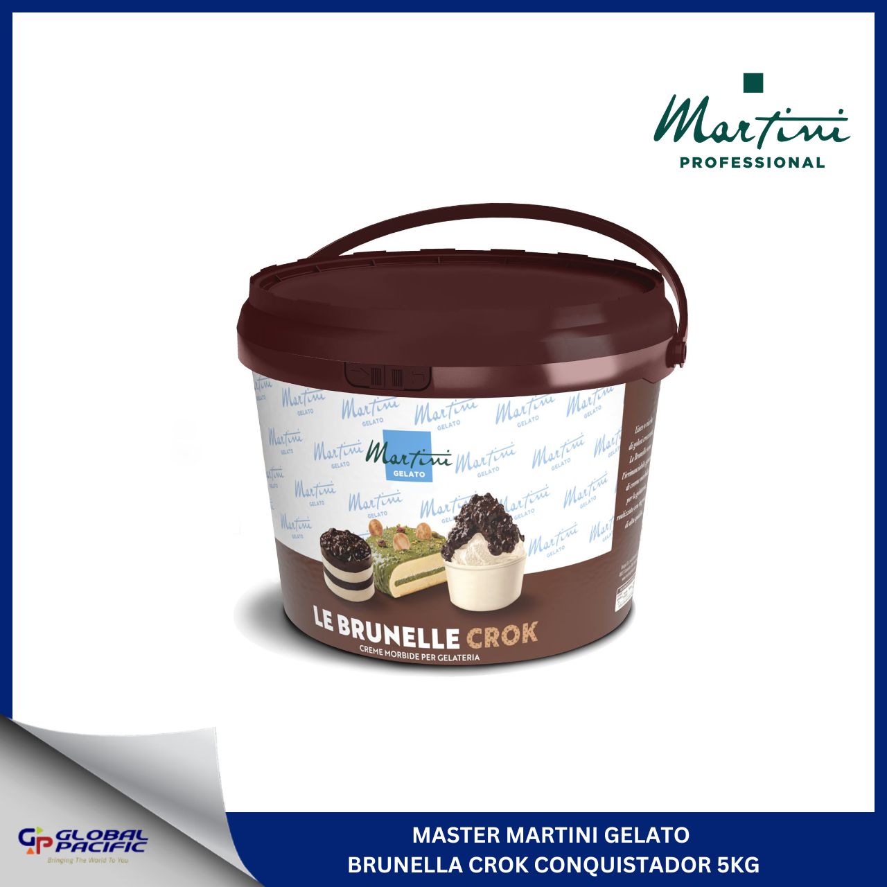 MARTINI GELATO BRUNELLA CROK CONQUISTADOR 5KG