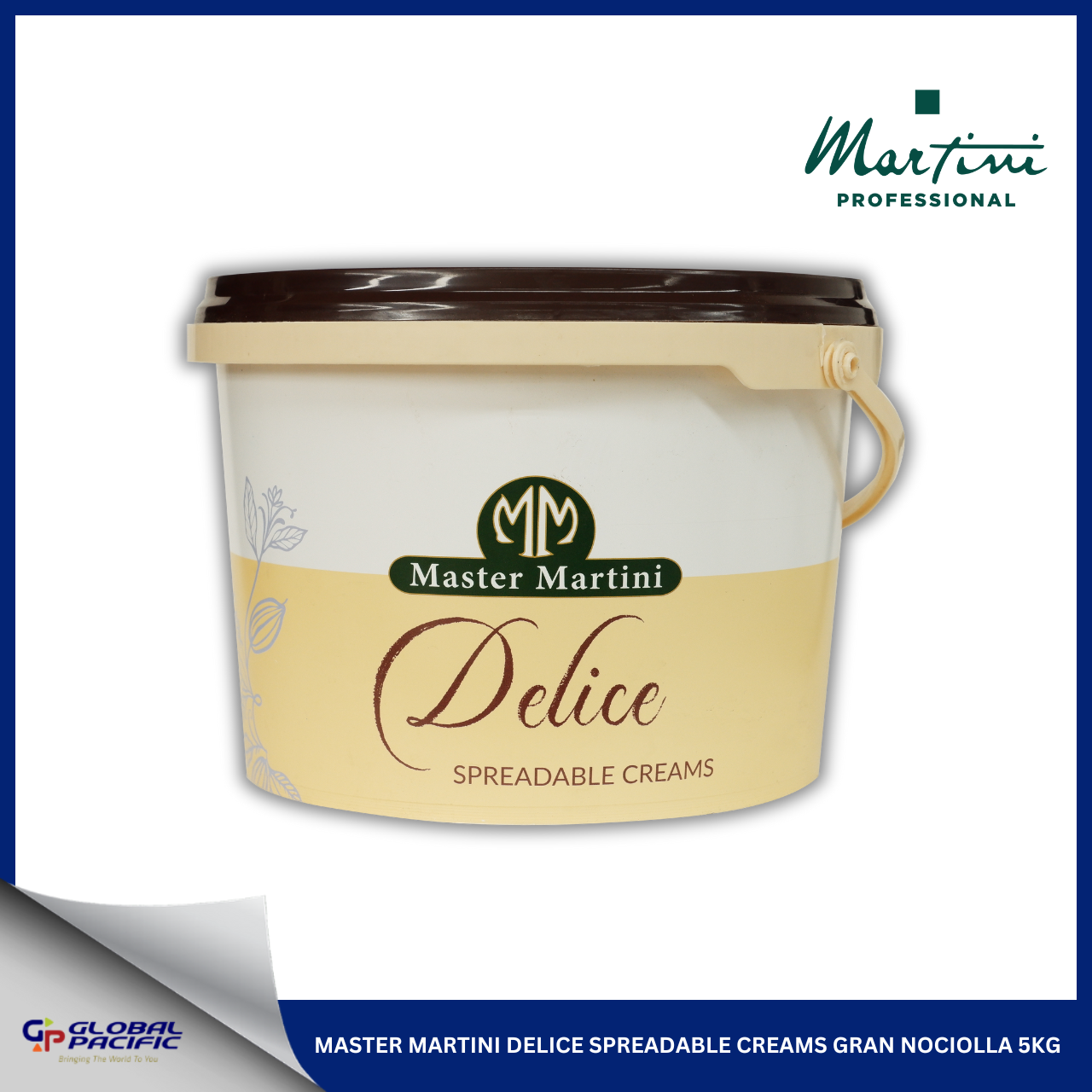 MASTER MARTINI DELICE SPREADABLE CREAMS GRAN NOCIOLLA 5KG