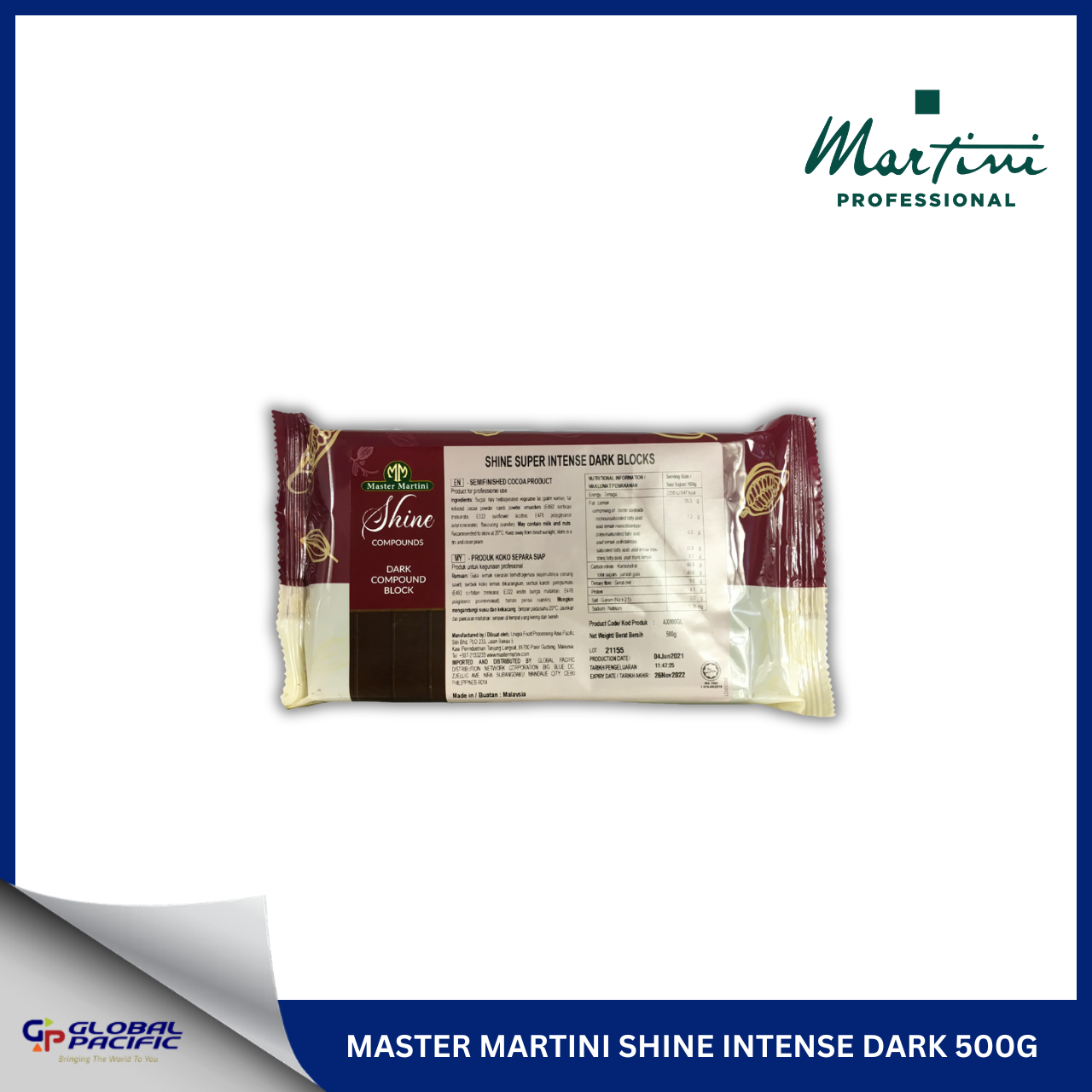 MASTER MARTINI SHINE INTENSE DARK