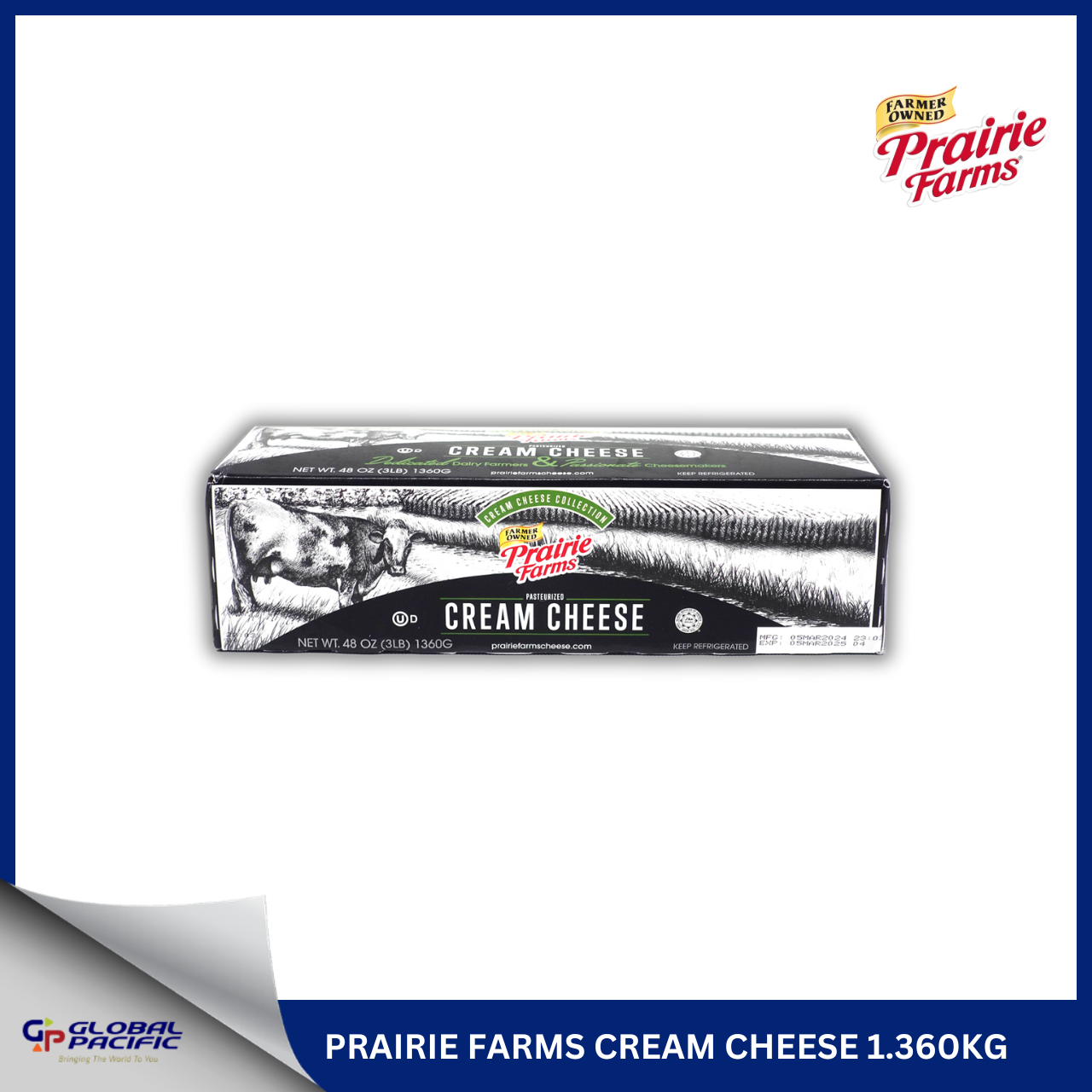 PRAIRIE FARMS CREAM CHEESE