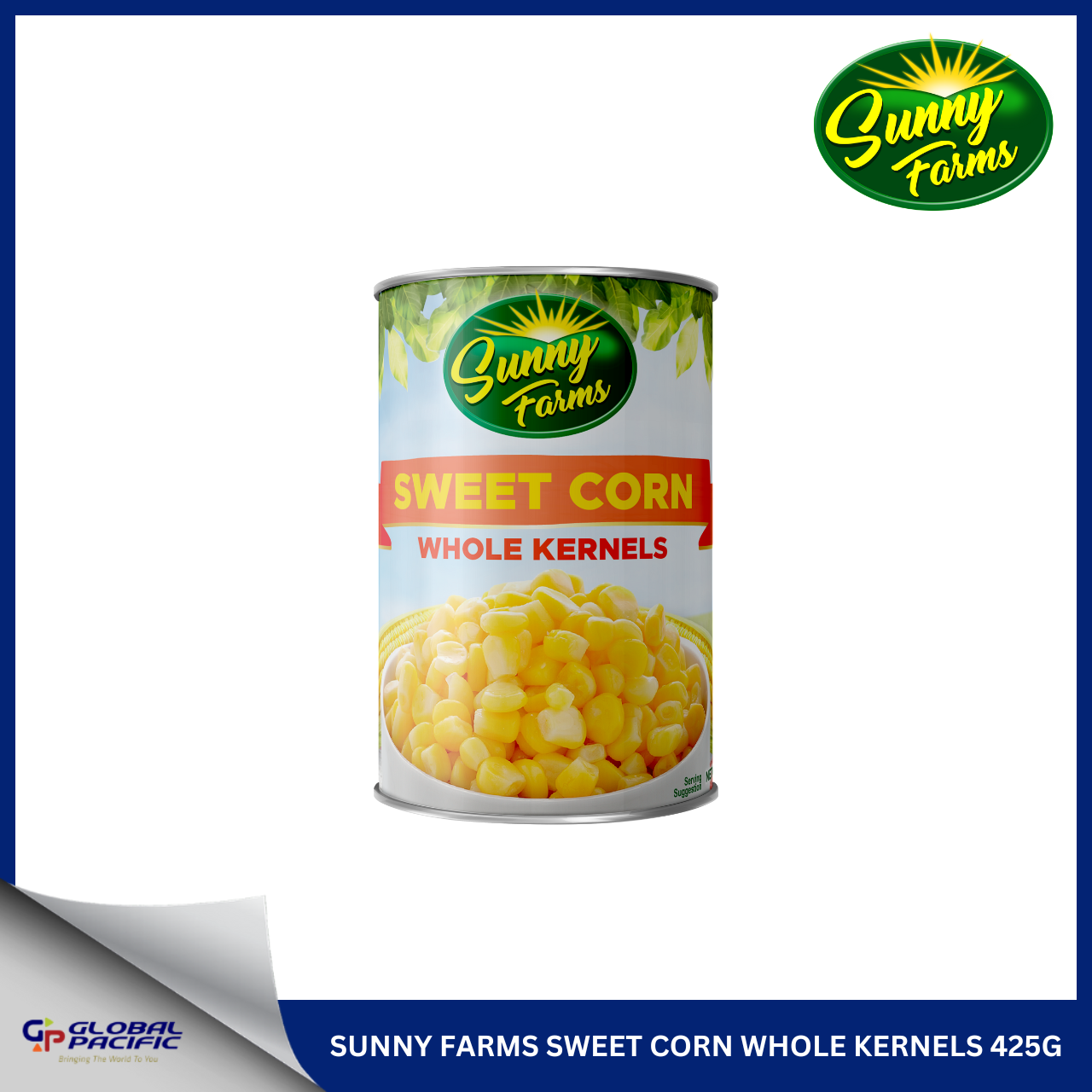 SUNNY FARMS SWEET CORN WHOLE KERNELS