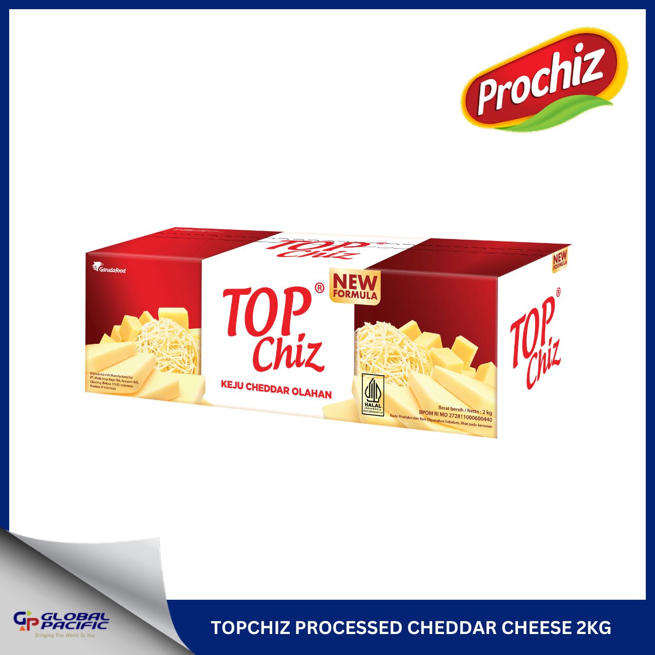 TOPCHIZ PROCESSED CHEDDAR CHEESE